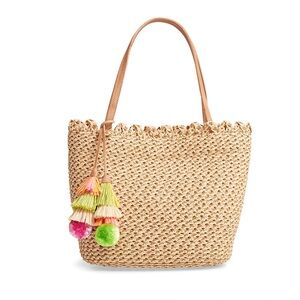 ERIC JAVITS
Mita Squishee Tote In Peanut Multi/gold